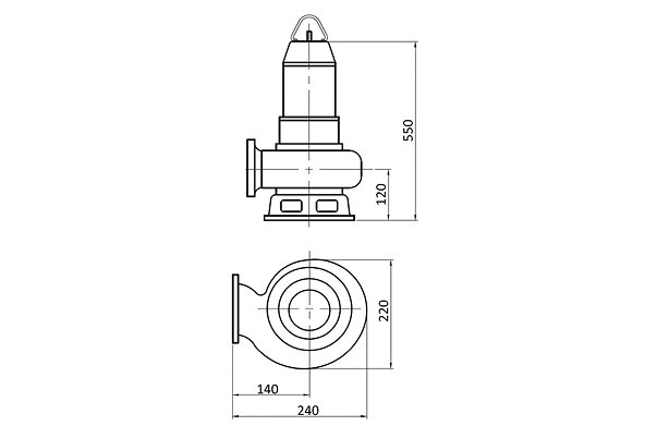 Конструктивно насос VSL-T включает